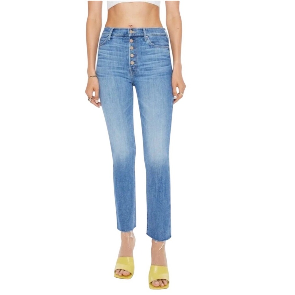 Mother Pixie Dazzler Ankle Fray in Beginner's‎ Luck Size 23 $248